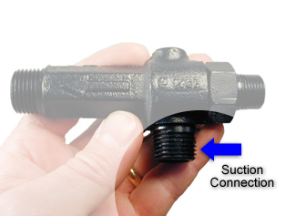 Eductor Suction Connection