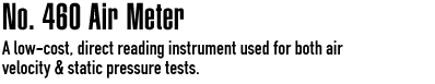 No. 460 Air Meter