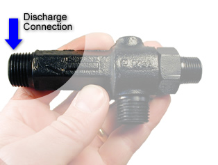 Eductor Discharge Connection